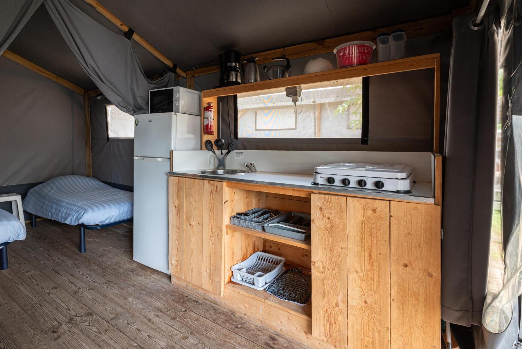 Camping RCN La Bastide en Ardèche Sampzon Habitación foto