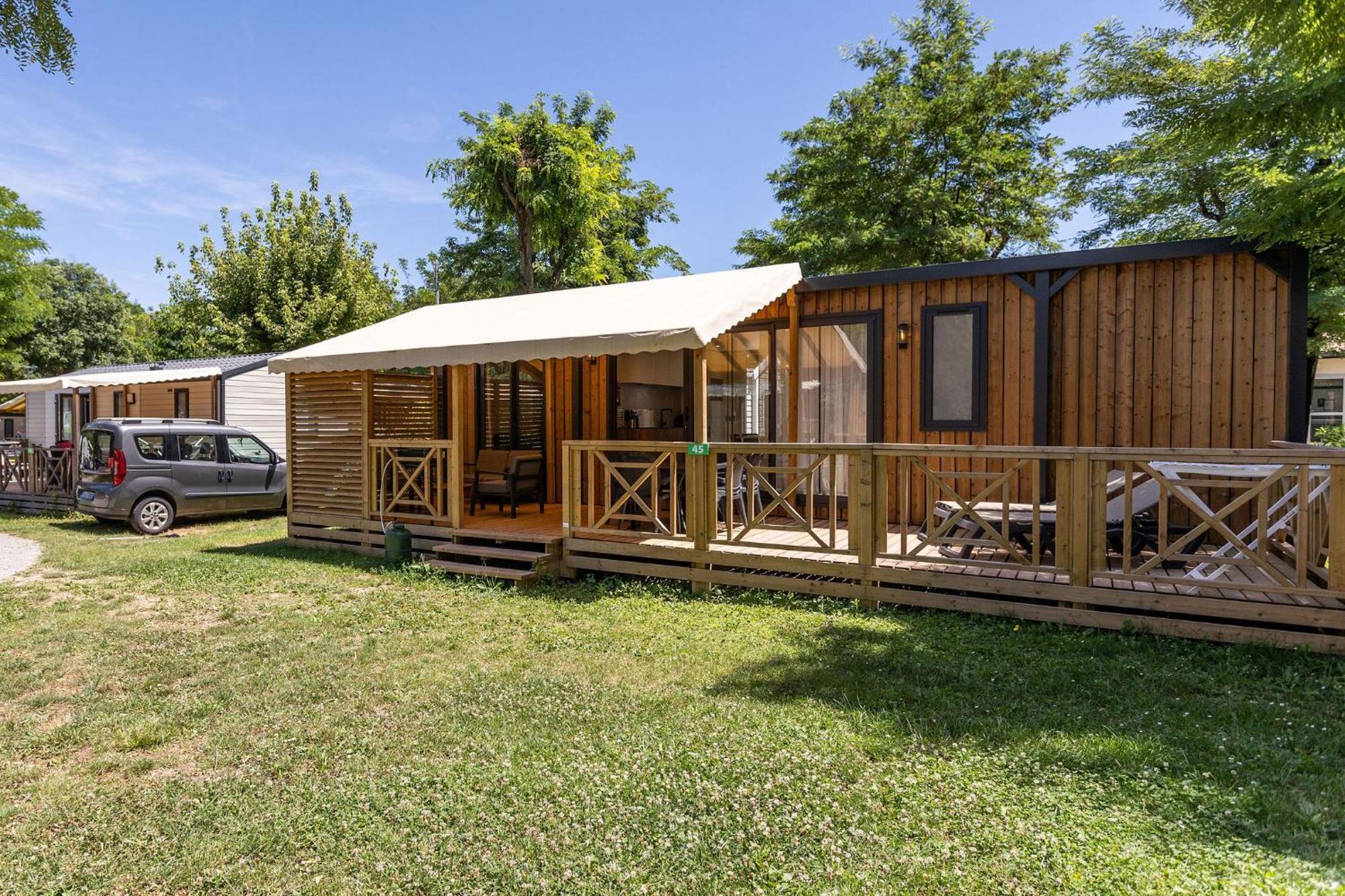 Camping RCN La Bastide en Ardèche Sampzon Habitación foto