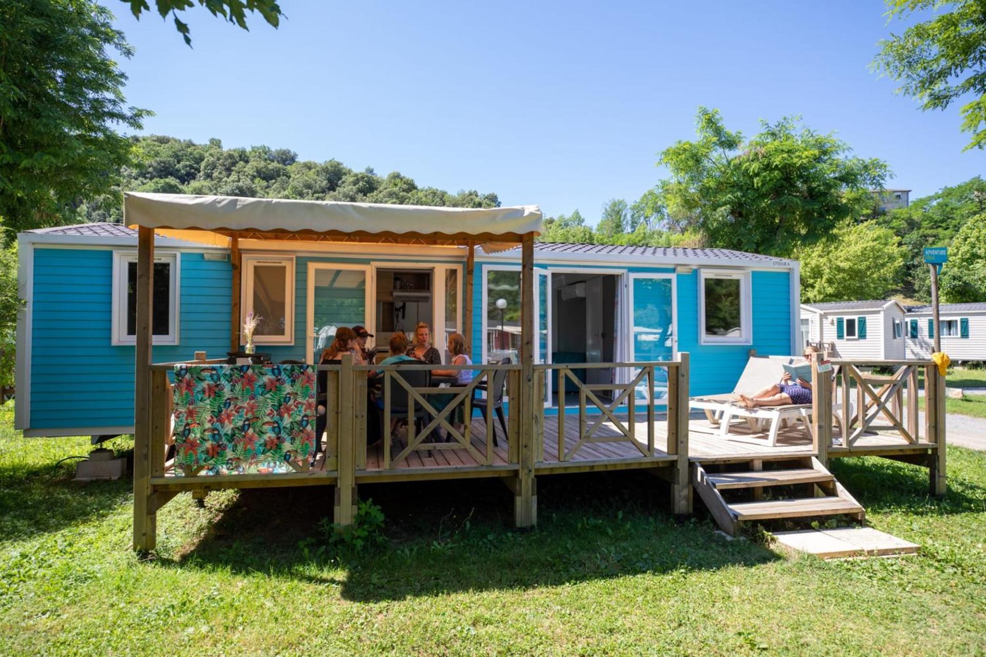 Camping RCN La Bastide en Ardèche Sampzon Habitación foto